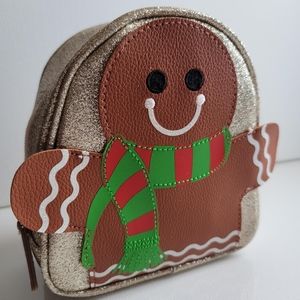 NWT Gingerbread Man Cosmetic Bag